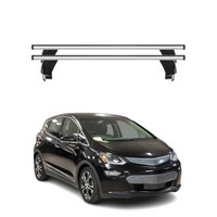 Menabo DachträGer GrundtäGer FüR Chevrolet Bolt 2016-2024 50Kg Alu Silber 2 Tlg