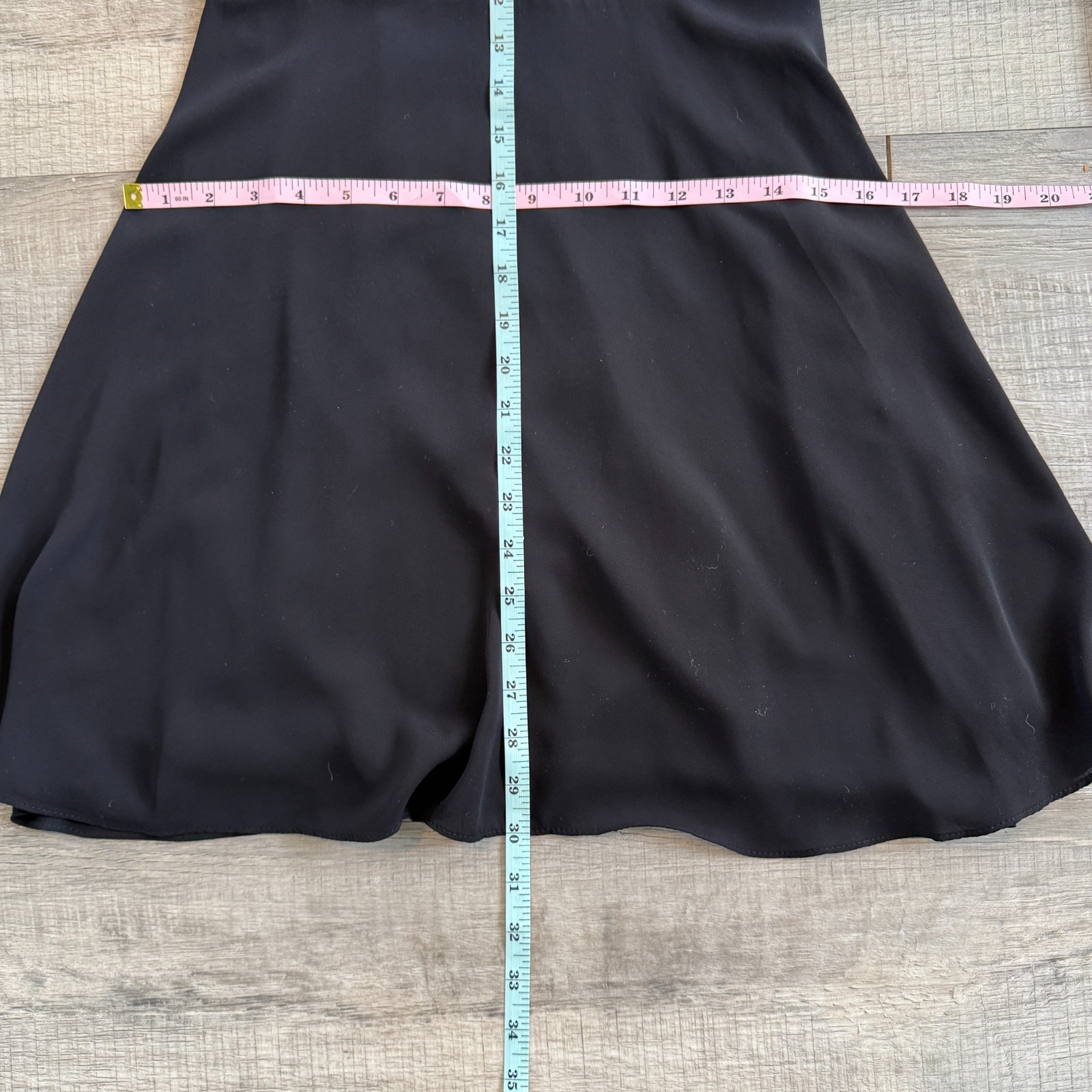 Express Black Fit & Flare Sleeveless Mini Dress with Pleated Details (size 4)