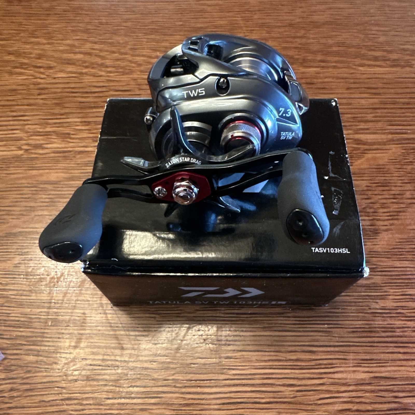 Daiwa Tatula SV TW 103 HS-L Baitcasting Reel, Bass Fishing, 