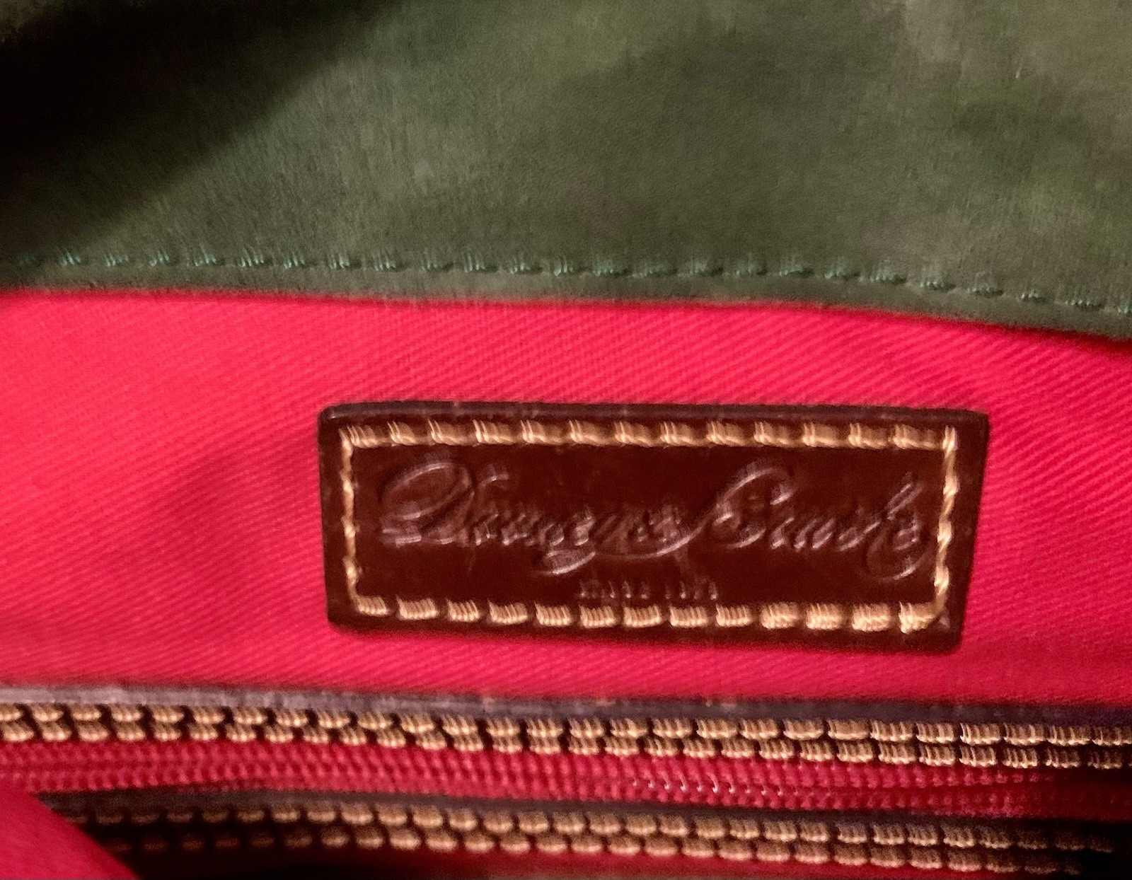 This is a Dooney & Bourke Python Florentine satch… - image 17