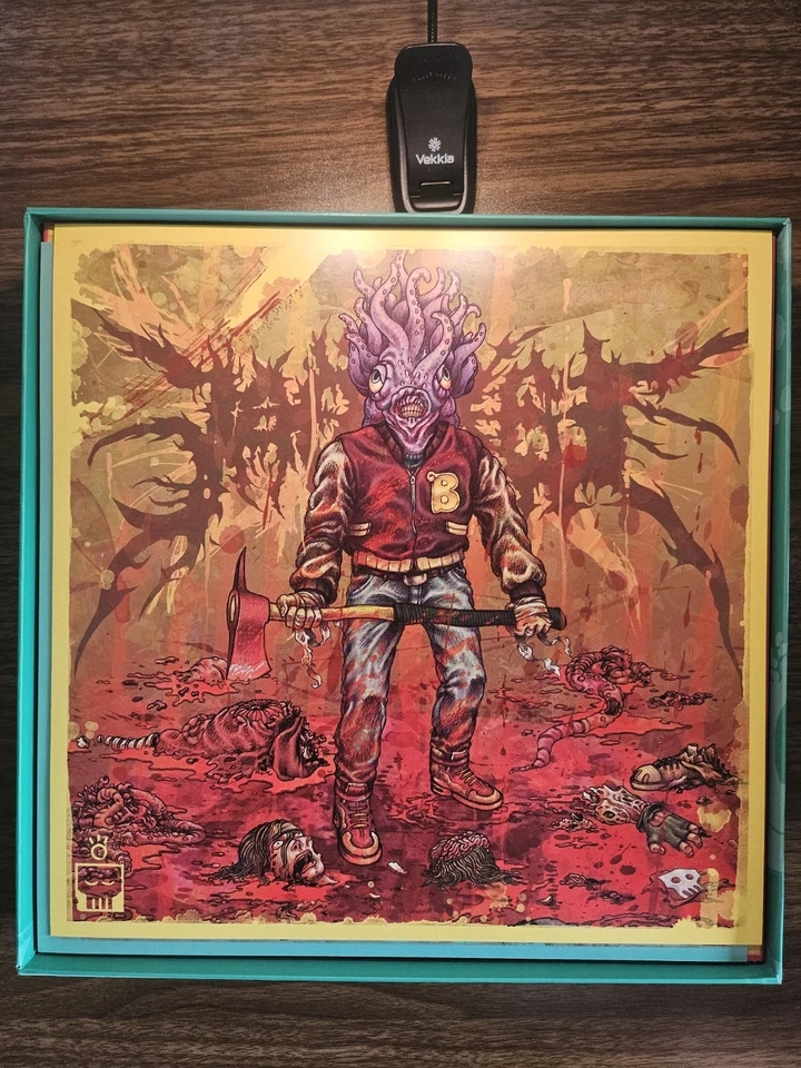 Hotline Miami 1 + 2 The Complete Collection Vinyl Soundtrack Box Set 8 x LP Teal - Image 4 of 4