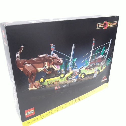 LEGO 76956 JURASSIC PARK T-Rex Explosion Toy Block From Japan Gift ...