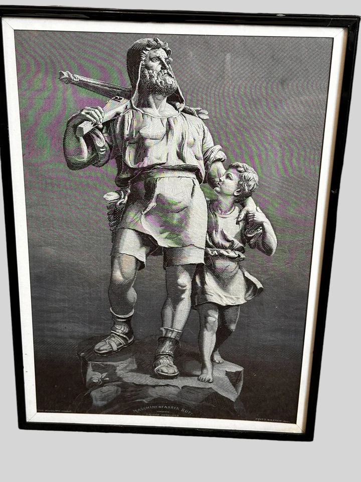 Antiguo estevengrafo publicitario alemán, Fritz Kaeser Foto 3 de 4