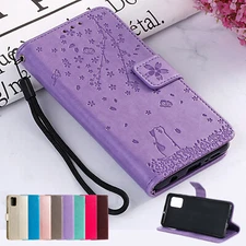For Samsung S20 Ultra Plus S10 S9 S8 Note 10 9 8 Leather Wallet Case Flip Cover