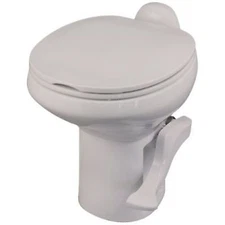 Thetford 42062 Aqua Magic Style II Toilet High Profile Pedal Flush Bone White