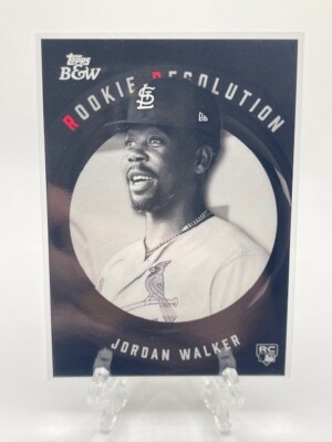 2023 Topps Black & White - Rookie Resolution #RR7 Jordan Walker (RC)
