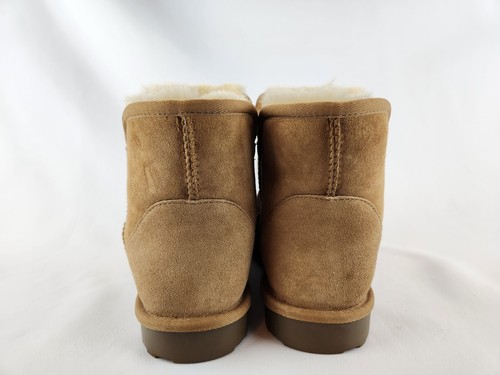 NEW 100% Wool Shearling Lined Women's SZ 10 Scalloped Edge Boots Slippers Shoes - Picture 8 of 10