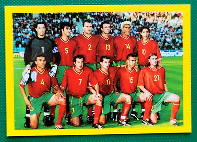 2002 Navarrete Korea Japan World Cup FIFA Face CROMO #205 PORTUGAL