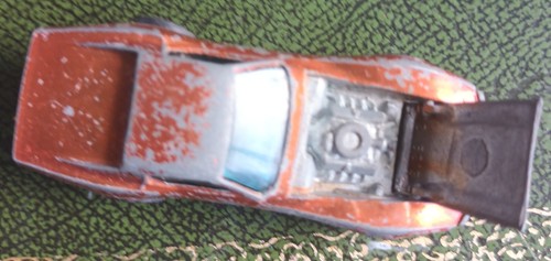 VERY RARE VINTAGE HOT WHEELS MATTEL REDLINE CUSTOM CORVETTE GOLD 1967 HONG KONG - Picture 9 of 10