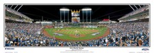 2014 World Series Game 6 Kauffman Stadium Unframed Panoramic Poster #2102