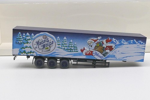 D027 WIKING CAMIÓN 3 ejes remolque maleta Maisel ́s blanco Bayreuth NUEVO EMBALAJE ORIGINAL 5380655 - Imagen 2 de 4