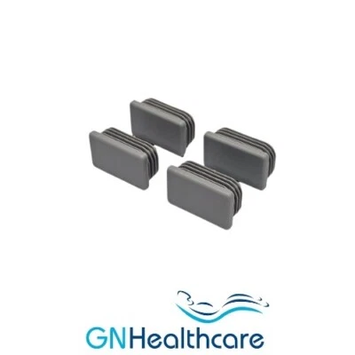 Frame End Caps/Plug Button Kit for Invacare Medley/Ergo/Accent Profiling Bed x 4