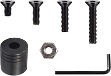 QD Rifle Sling Mounting Set Quick Detach Adapter Swivels Screw Stud Base Kit US