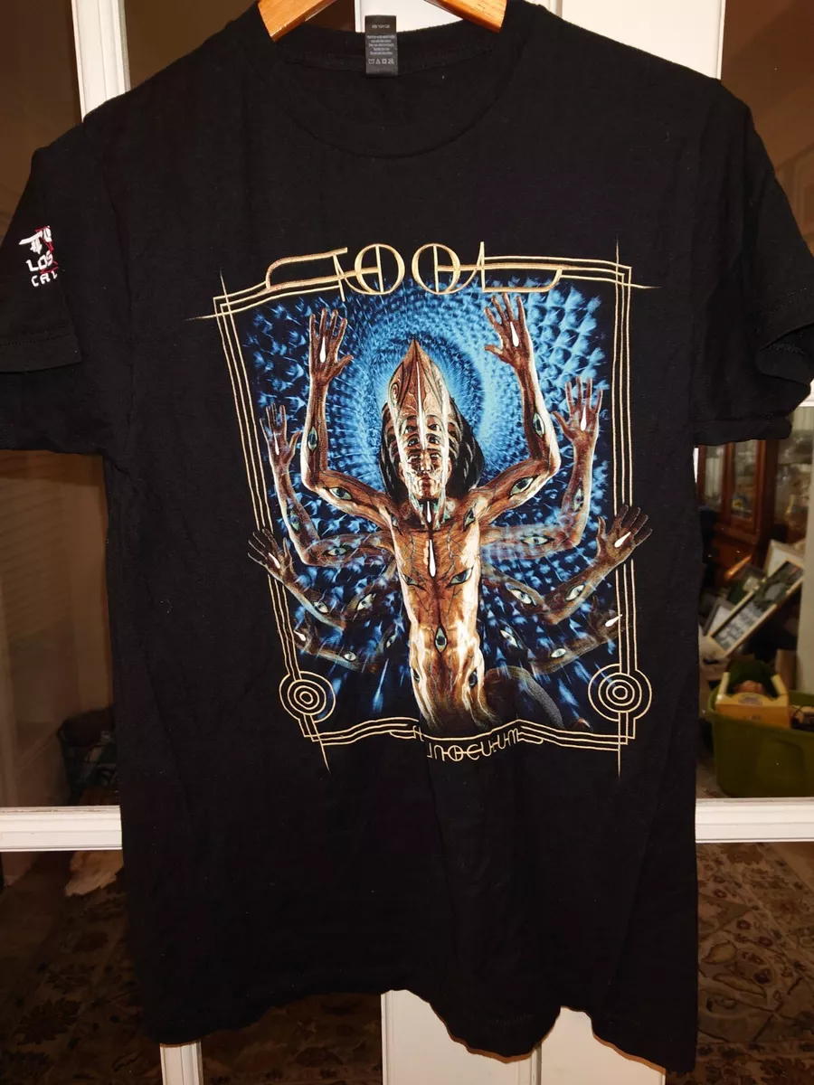 TOOL ROCK BAND T SHIRT FEAR INOCULUM US TOUR 2022 Houston, TX Medium