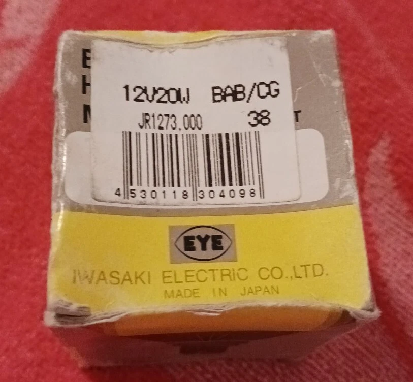 Eye Dichro-Cool MR16 Halogen Lamp JR1273 12V-20W BAB/CG - Image 2 of 4