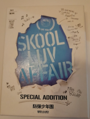 BTS Skool Luv Affair Special Addition Edition Album (OPENED