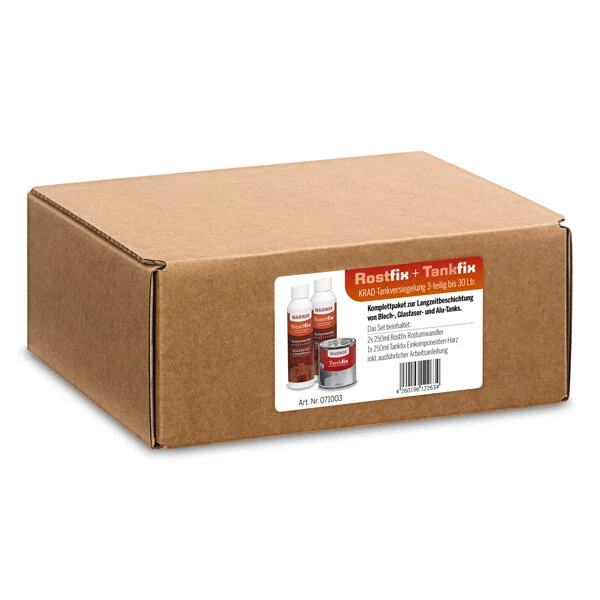 Wagner Tankversiegelung Tankbeschichtung 3-teilig - Bild 3 von 4
