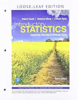 Introductory Statistics: - Printed Access Code, by Gould Robert; Wong - New