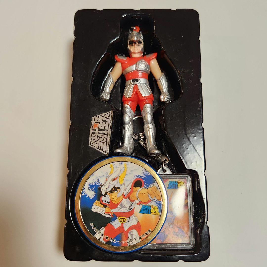 Bandai Pegasus Saint Seiya Soft Vinyl Keychain 1987  Used Retro Collectible