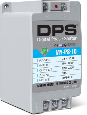 Single Phase to 3 Phase Converter MY-PS-10 Model Suitable for 7.5Hp(5.5Kw) 23 