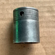 Snap-on Vintage 1/2" Drive SAE 7/8"  Shallow 12-Point Socket SW-280