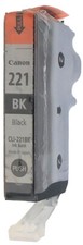 Canon CLI-221BK Black Ink Cartridge PIXMA MP980 MP990 MX860 - Genuine