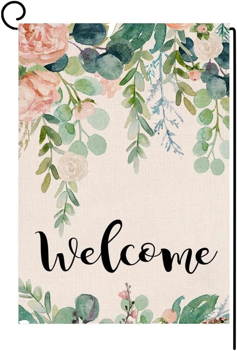 Birthday 100% Cotton Yard & Garden Flags