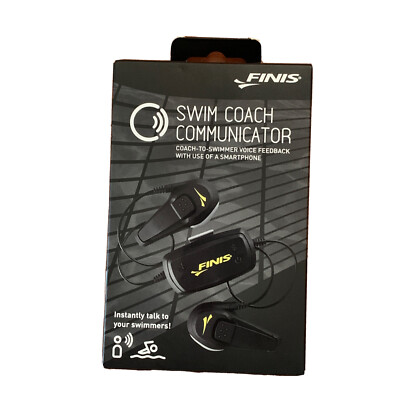 FINIS Swim Coach Communicator  Coach-To-Swimmer Voice Feedback Bluetooth