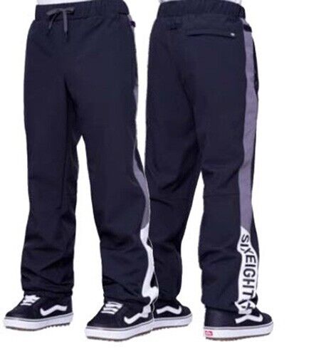 686 Waterproof Track Pant (L) Black Colorblock M2WCST05-BLCB 686 Waterproof Track Pant (L) Black Colorblock M2WCST05-BLCB