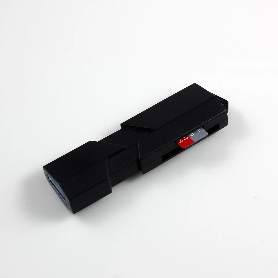 2 in 1 USB 3.0 MicroSD/ SDXC Card Reader Writer High Speed USB Adapter - Image 3 of 4