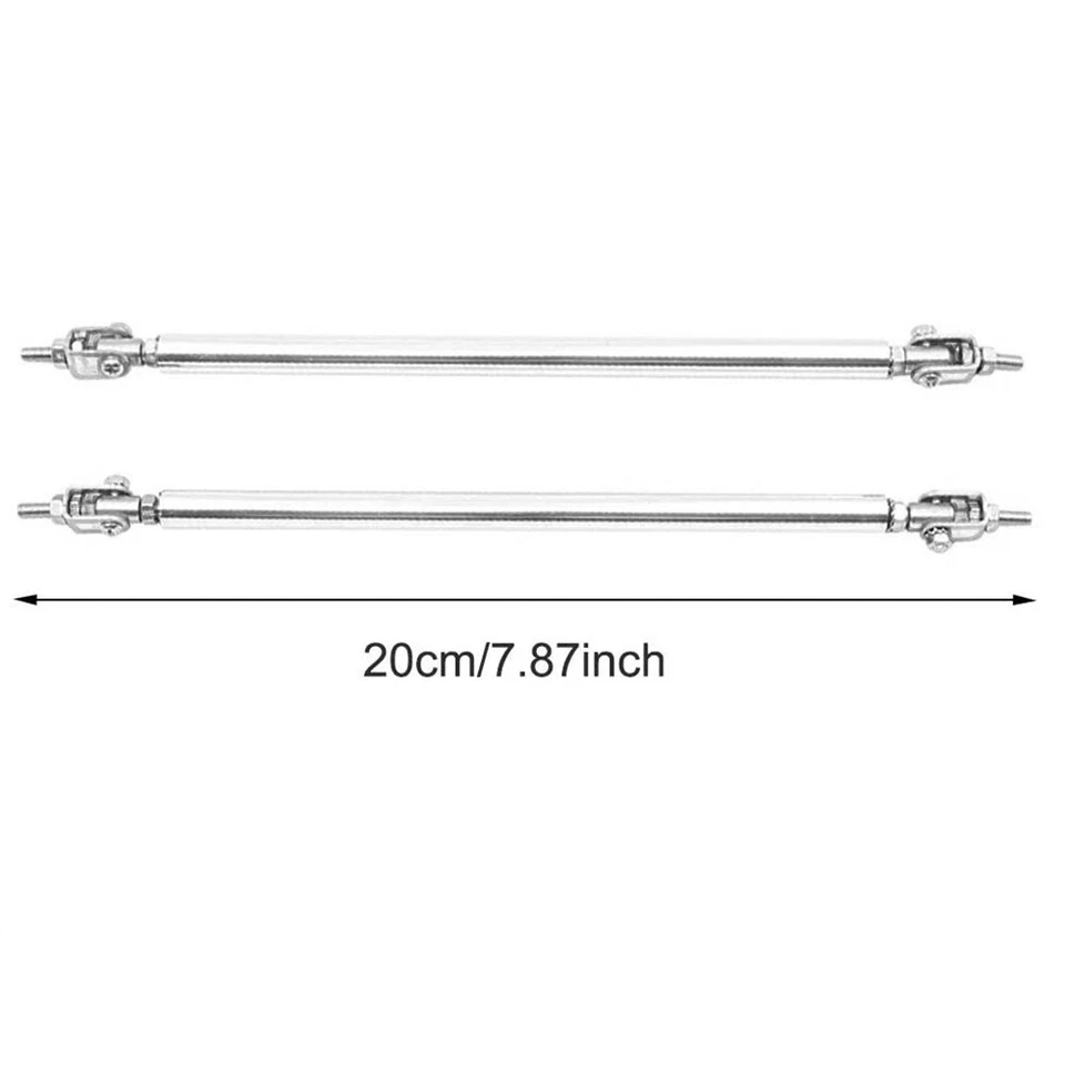 Front Bumper Lip Spoiler Splitter Air Dam strut rod for DODGE Neon Challenger Foto 3 de 4