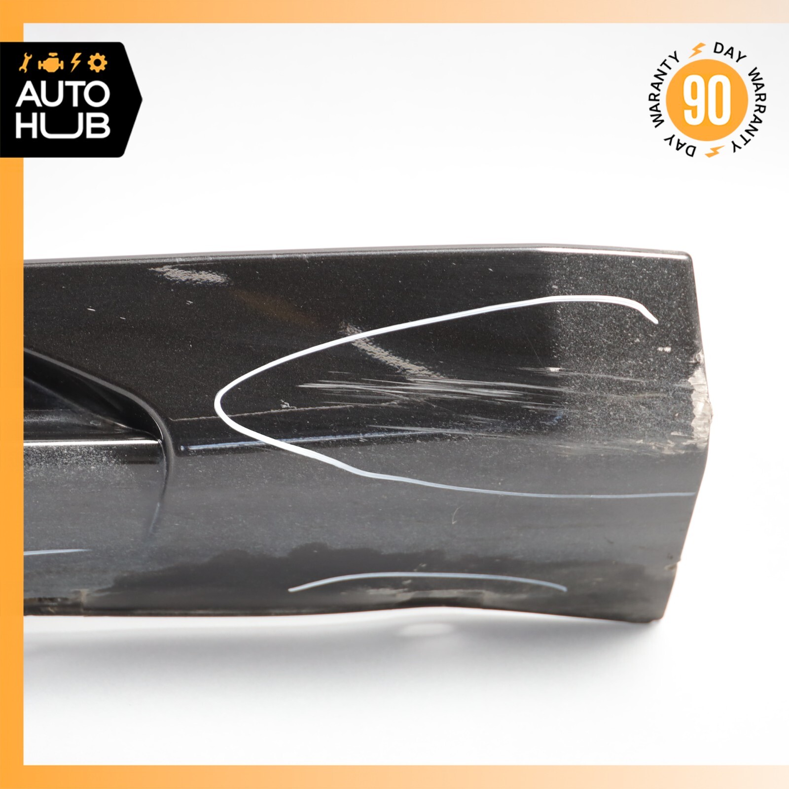 08-19 Maserati GranTurismo M145 Sport Rocker Panel Side Skirt Right Black OEM