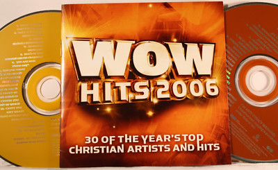 WOW HITS 2006 (CD 2 Discs) 30 Top Christian Artists & Hits! VG Cond Ships Free