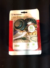 WESTINGHOUSE 3 OUTLET 9FT EXTENSION CORD WITH HAND/FOOT SWITCH