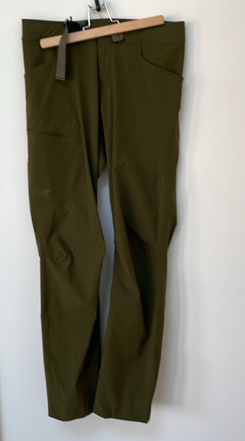 ARC'TERYX Arcteryx Lefroy Pantaloni da Escursionismo Uomo Taglia 30 Verde Oliva