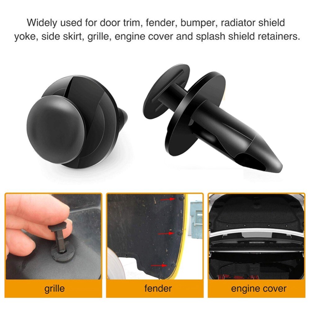 100pcs Retainer Clips Fastener Rivet For Volkswagen VW Audi 8E0825267 100pcs Retainer Clips Fastener Rivet For Volkswagen VW Audi 8E0825267