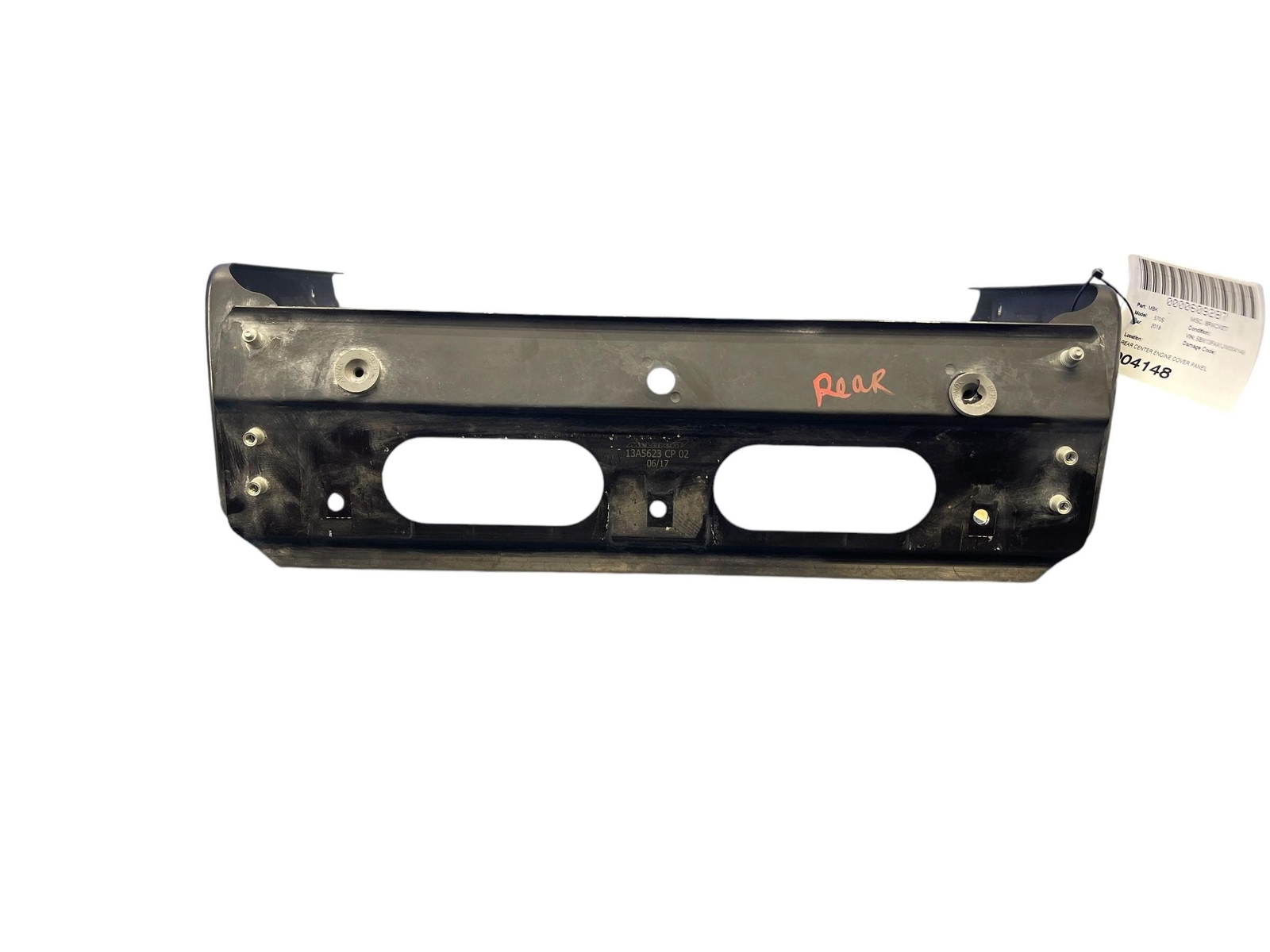 2016-2021 MCLAREN 570S REAR CENTER ENGINE COVER PANEL BRACE BRACKET 13A5623 OEM