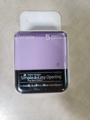 Galaxy Buds 2 Z Flip 3 Case Lavender