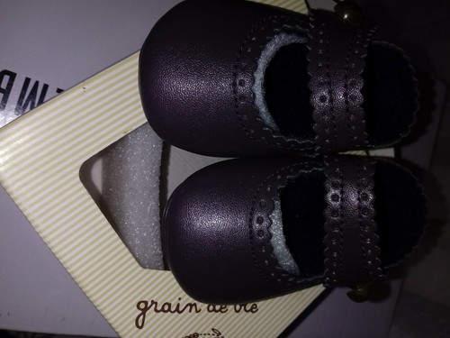 SCARPA NEONATO GRAIN DE BLE' COLORE MARRONE TG.15/16 NUOVI CON SCATOLA - Foto 6 di 7