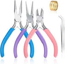 Jewelry Pliers Set, 3 Pcs Jewelry Making Tools Pliers Kit, Includes Needle Nose