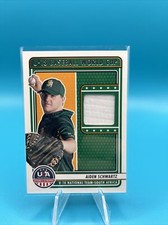 2023 Panini Stars & Stripes Aiden Schwartz South Africa Baseball Relic