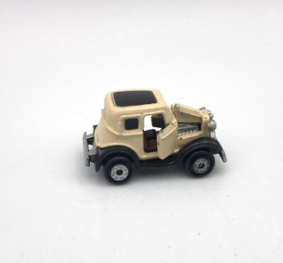 Vintage Micro Machines Galoob 1989 Ford '32 Vicky Deluxe Doors Open