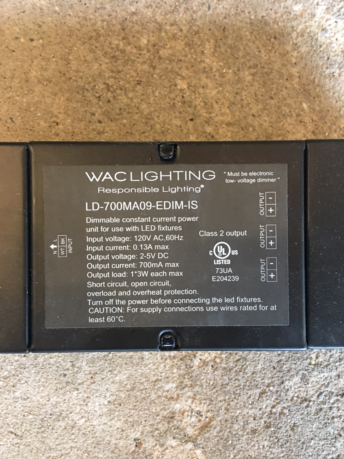 American Lighting Led Dr36 700d 36w Dimmable Electronic Constant Current Led For Sale Online