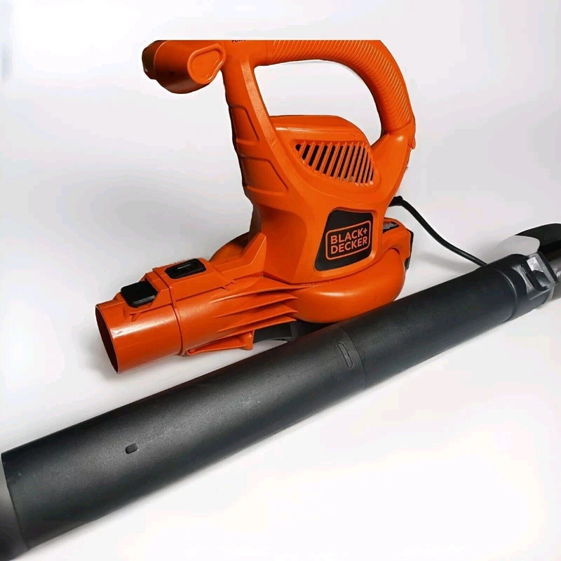 BLACK+DECKER 3-In-1 Backpack Leaf Blower Vacuum Mulcher 12A 250 MPH 400 CFM Cord