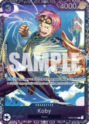 Koby OP02-098 One Piece Promotion Cards for sale | eBay