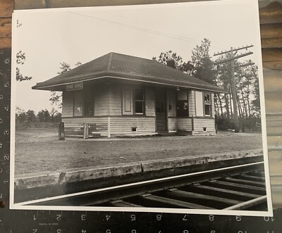 RARE 1960 Long Island Rail Road LIRR Sta. Suffolk County Pine Aire Brentwood