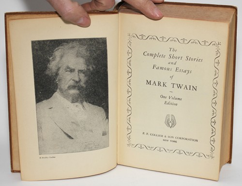 COMPLETE SHORT STORIES & FAMOUS ESSAYS Mark Twain - P.F. Collier & Son 1928 HC - Picture 7 of 11