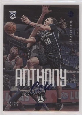 2020-21 Panini Chronicles Luminance Blue 52/99 Cole Anthony #137 Rookie RC 08er