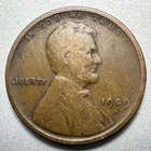 1909-S  LINCOLN CENT   NICE DETAIL KEY DATE  #2187