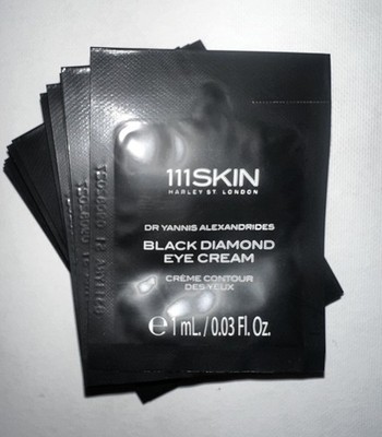 111SKIN BLACK DIAMOND EYE CREAM  15 x 1 ml / .03 oz - 15 ml  TOTAL - NEW